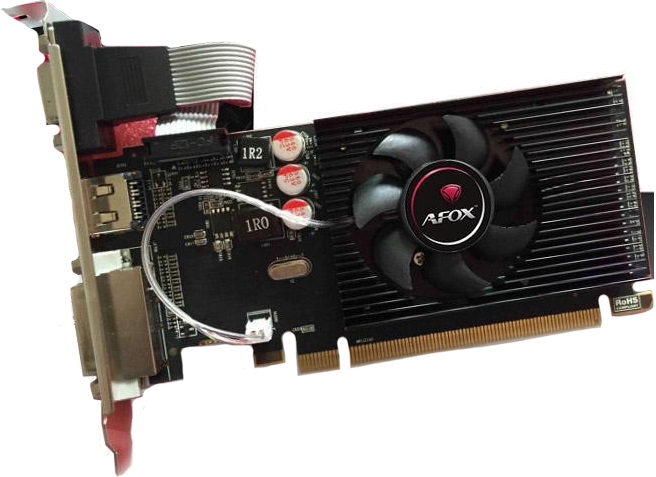 Видеокарта 512Mb Afox GeForce G210 GDDR3 64bit VGA DVI HDMI