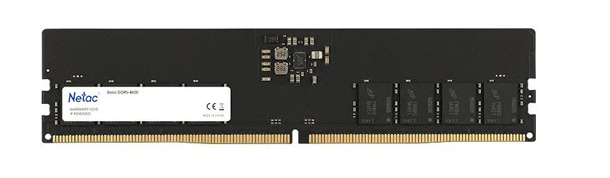 Модуль памяти DDR5 16Gb Netac 4800MHz