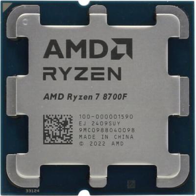 Процессор AMD RYZEN 7 8700F OEM AM5 <4,1-5,0GHz, 8/16 cores,DDR5-5200, 45-65Вт> Phoenix (нет видео)