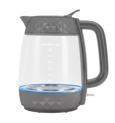 Чайник Polaris PWK1809CGL 1,8л., графитовый стекло Waterway Pro