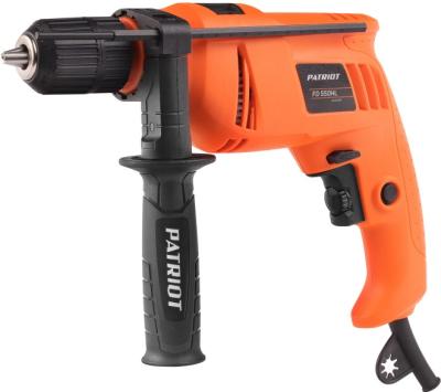 Дрель ударная Patriot FD 550HL 600Вт, 3000 об/мин, 44800 уд/мин, быстрозажимной, реверс (120301551)