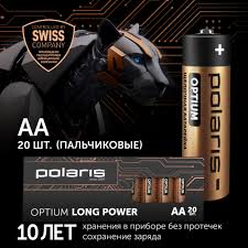 Батарейки Polaris PB AAA (LR03) Premium алкалиновая 2 шт блистер