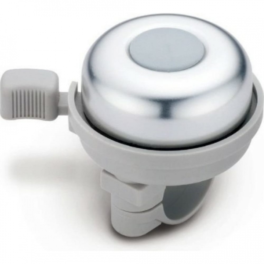 Звонок YWS-612A-grey алюм.-пласт.корпус, диам. 45мм,серая база