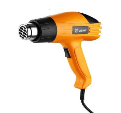 Строительный фен Deko HG2000W 2000Вт, 350/500С, 300/500 л/мин