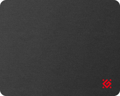 Коврик для мыши DEFENDER Black 250x200x3 мм, ткань+резина