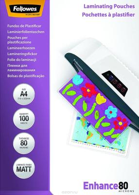 Пленка Fellowes [FS-54521] А4, 80 мкм, матовая, пачка 100л.