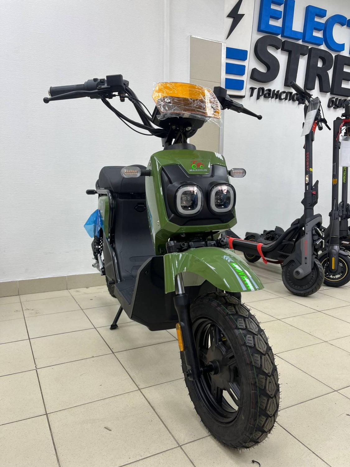 Электроскутер Maikaolin R7 Пушка 1200W колеса 16'' 60V/60A до 120км