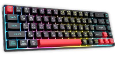 Клавиатура беспроводная Jet.A Panteon M2 BW игровая (68 кл., 2,4 Ггц / Bluetooth 5.1, 2000 mAh,) 