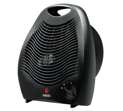 Тепловентилятор Oasis SR-20R 2000Вт, чёрный