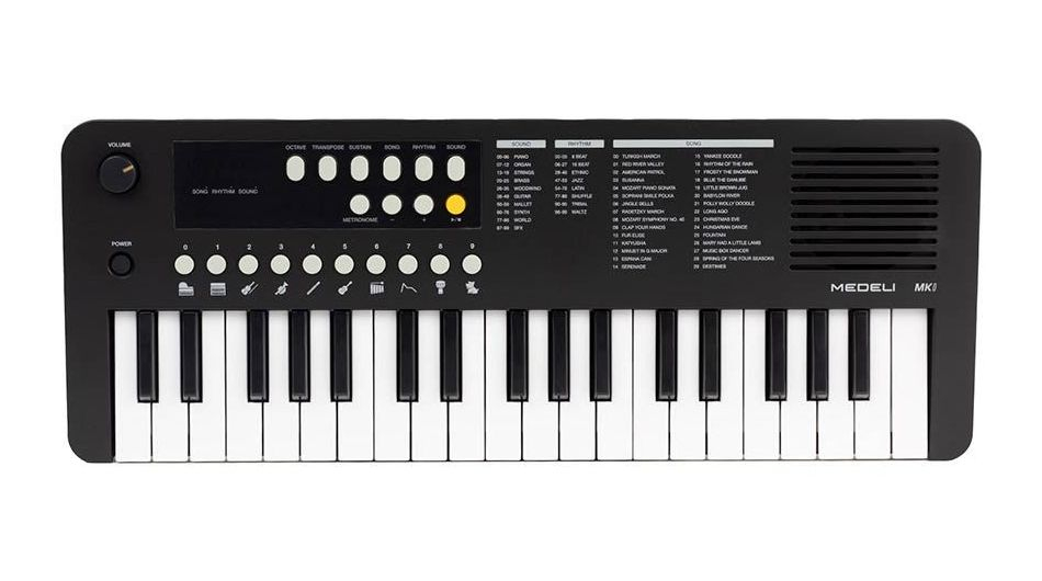 Синтезатор MK1-BK-Medeli <37 клавиш, черный, Medeli>