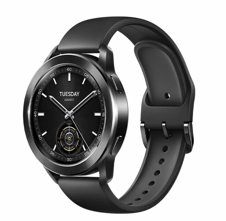Смарт-часы Xiaomi Watch S3 (BHR7874GL) Black <1,43" AMOLED 466Х466,BT5.2LE,GPS,GLONASS,SpO2,486мАч)