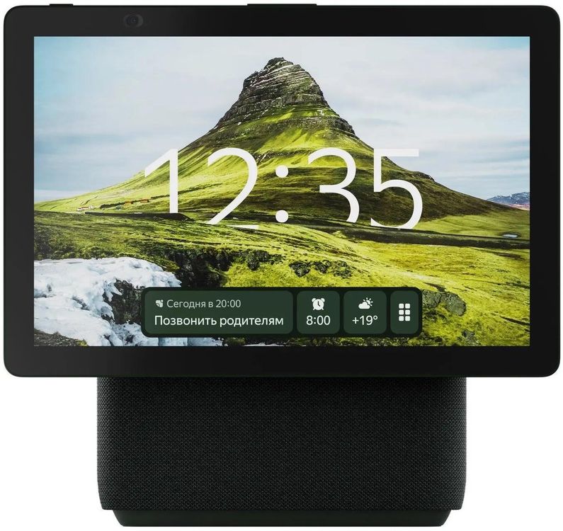 Умная колонка Яндекс.Станция Дуо Макс 2.1 с Zigbee зеленая (60W,4 динам.,8 мик.,WiFi,BT,голос.Алиса)