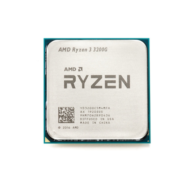 Процессор AMD RYZEN 3 3200G <3,6-4,0GHz, 4/4cores, Radeon Vega 8, DDR4-2933, 65Вт> Raven Ridge AM4