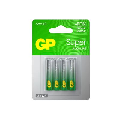 Батарейки GP Super GP24AA21-2CRSBC4 G-TECH LR03 блистер 4шт ААА