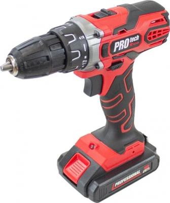 Аккумуляторный шуруповерт Edon PROtech PRO-16L2K (16В, 28Нм;2х2,0Ач Li-Ion,2скорости, пласт кейс)