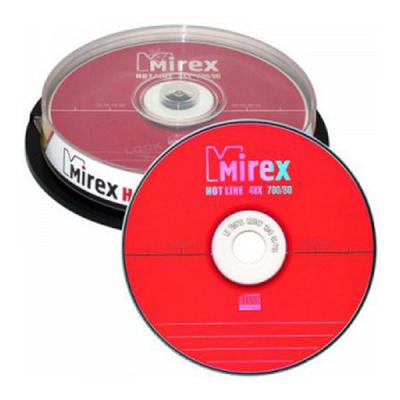 Записываемый диск  CD-R Mirex HL 700Mb <10шт. тех. упаковка>