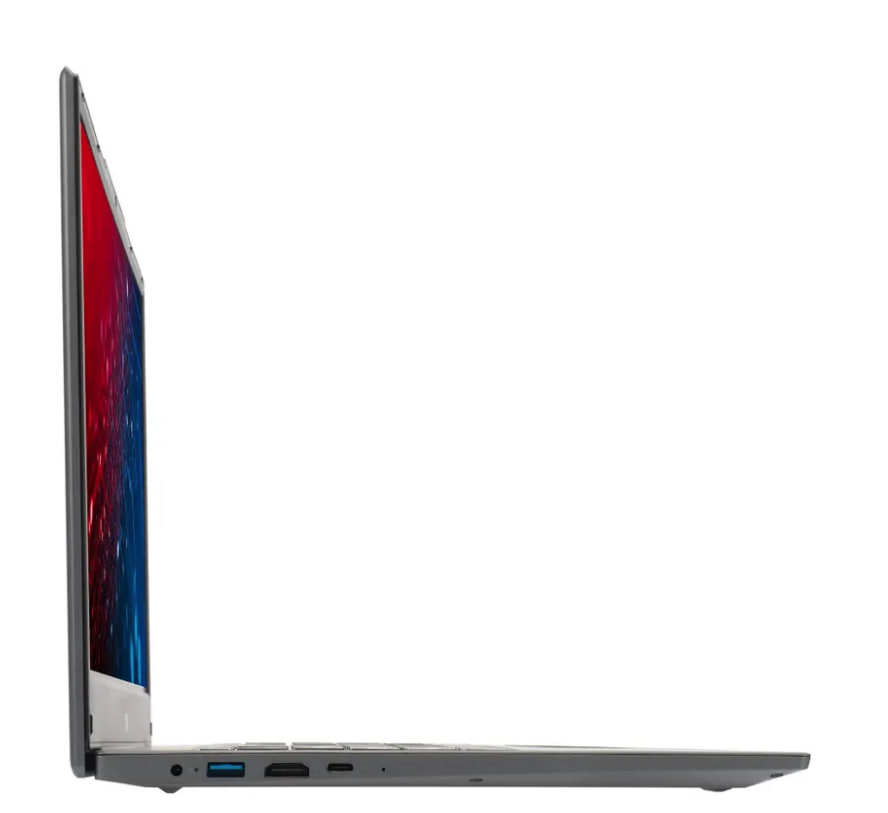 Ноутбук IRU Tactio 15PHR Ryzen 5 7430U/16Gb/SSD512Gb/Vega 7/15,6" IPS/FHD/DOS/black