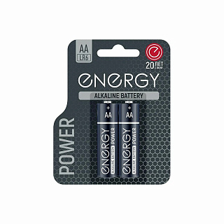 Батарейки Energy Power LR6/2B АА алкалиновые 2шт. блистер