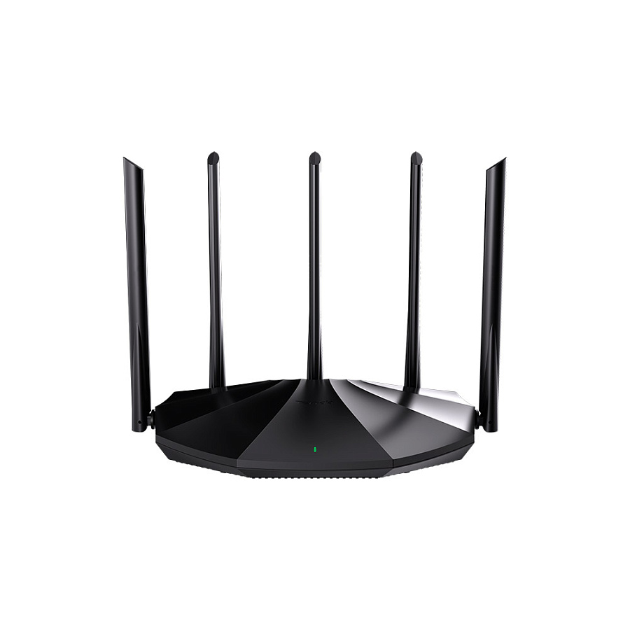 Интернет-шлюз Tenda TX2 Pro AX1500 (1хGWAN,3xGLAN,802.11AC 2.4-5ГГц 300+1201Мбит/с,5x6dBi) черный