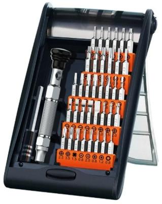 Набор отверток для электроники UGREEN CM372 38-in-1 Aluminum Alloy Screwdriver Set. чёрный (80459)