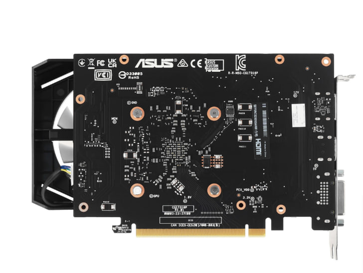 Видеокарта 6144Mb ASUS GeForce RTX3050 DUAL OC 6GB GDDR6 96bit DVI DP HDMI 2FAN [DUAL-RTX3050-O6G