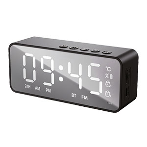 Радиочасы SOUNDMAX SM-1520B (черный с белым)