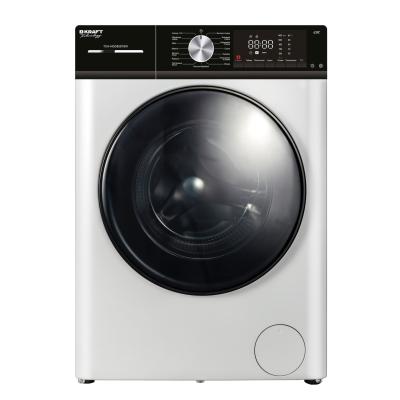 Стиральная машина с сушкой Kraft TCH-HDD8587SW (8/5кг, 1400об., AquaStop, пар, inverter, дозагрузка)