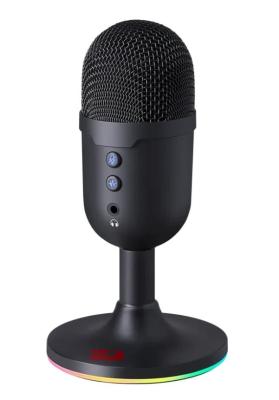 Игровой стрим микрофон Redragon Pulsar GM303 USB,RGB 