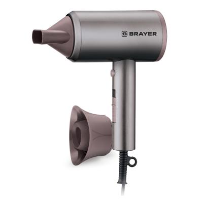 Фен Brayer 3022BR 1800Вт,2 скорости,торнадо 360,узкий конц., турборежим. 1,8 м