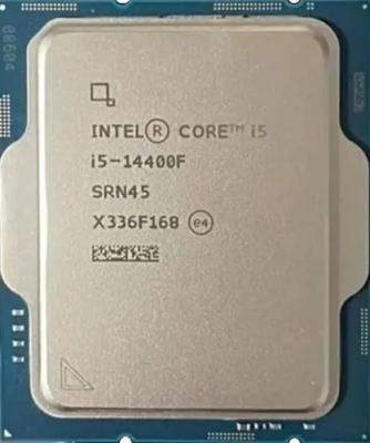 Процессор Intel Core i5-14400F (10/16 ядер,2.5-4.7ГГц,DDR4-3200/DDR5-4800,нет видео,65-148W) LGA1700