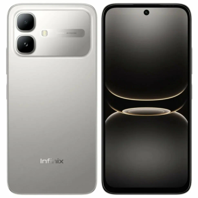 Смартфон Infinix SMART 20 4/64Gb титан <2SIM 4G 6.78" 8х2ГГц 1576x720 (IPS) 8+8Мп NFC 5200мАч And16>