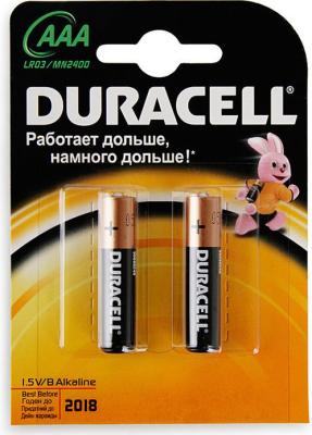 Батарейки DURACELL AAA LR03  2шт.