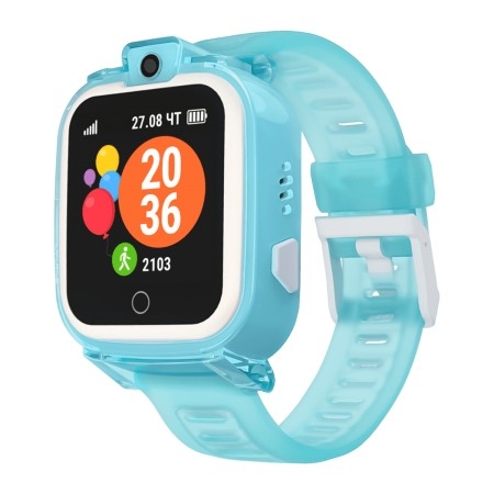 Детские умные часы GEOZON Energy голубой G-W07BLU