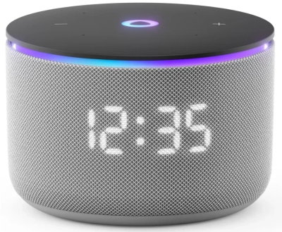 Умная колонка Яндекс.Станция Мини 3 Pro (с часами) серый
