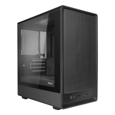 Корпус mATX MidiTower Ginzzu CL430  Window