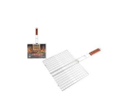 Решетка для барбекю ECOS-22012D (Хромированная, размер: 31x24x1.5см)\\999632