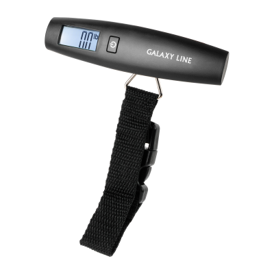 Безмен электронный Galaxy LINE GL 2832 черный (максимальный вес 50 кг, CR2032)