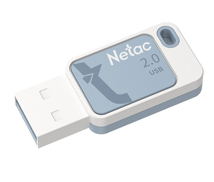 Флэш-память USB_ 16 GB Netac UA31 <NT03UA31N-016G-20BL>, USB2.0 голубая 