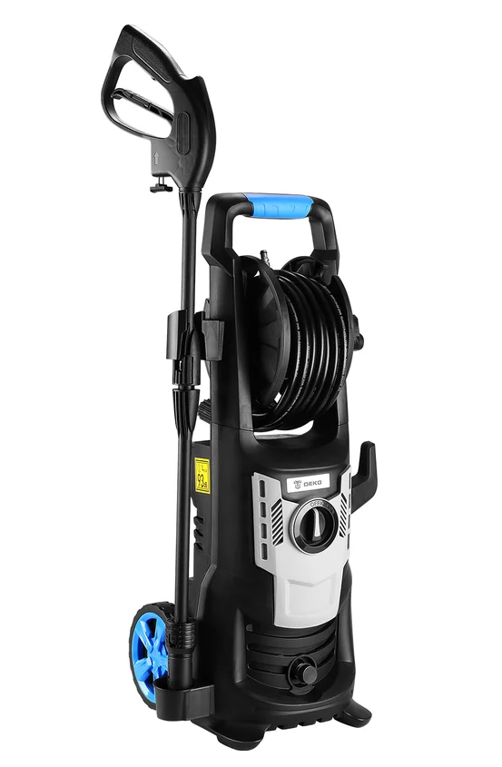 Минимойка DEKO DKCW195 PRO 2400Вт, 195 бар, 460 л/ч, забор воды из ёмкости (063-4305) 