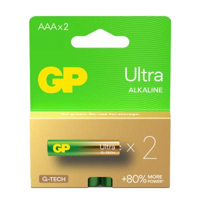 Батарейки GP Ultra GP24AUA21-2CRSBC2 G-TECH LR03 BL2