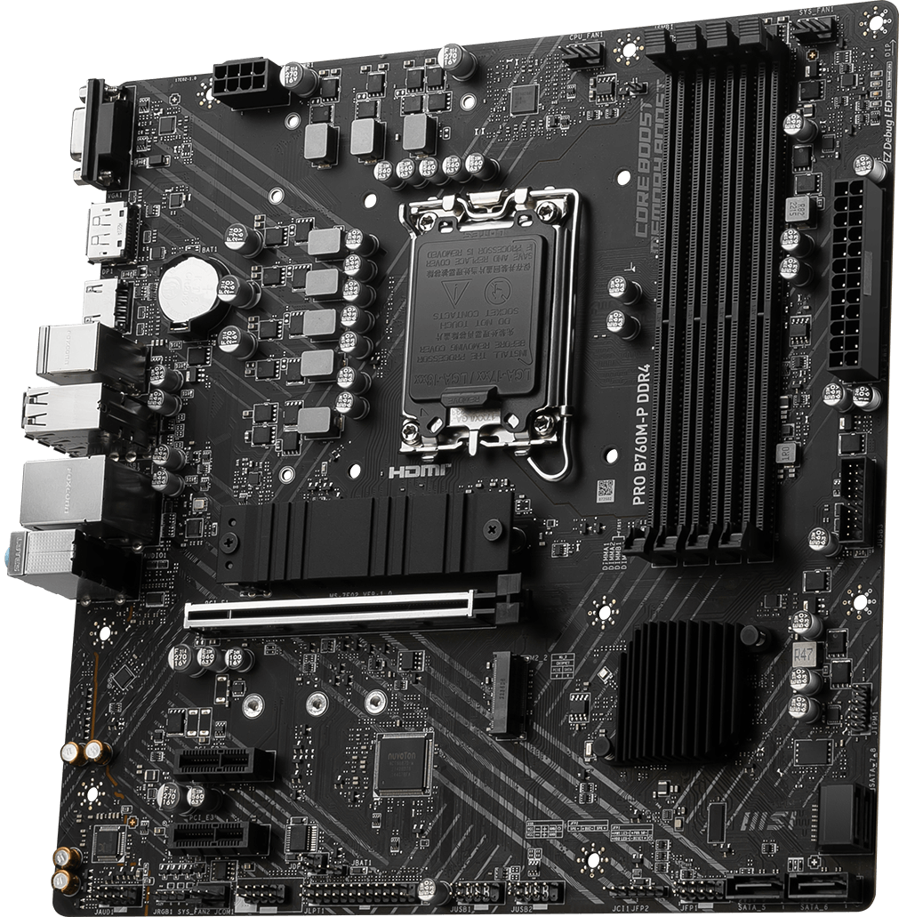 Материнская плата MSI PRO B760M-P DDR4