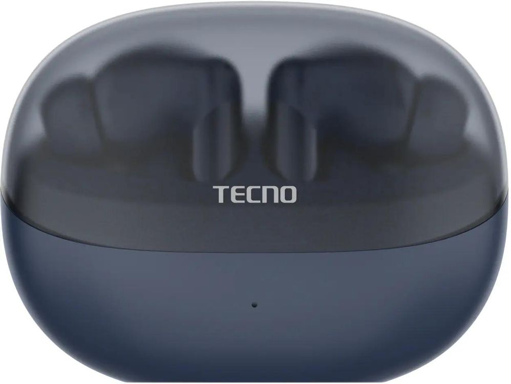 Беспроводные BLUETOOTH наушники Tecno Buds 4 BD04 темно-синие (BD04 Midnight blue)