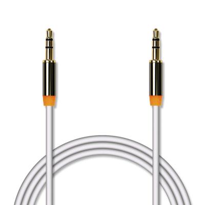 Кабель miniJack3,5 - > miniJack3,5 белый, 3м, (PVC, 3 pin/3.5 мм), JA-AC01, Jet.A