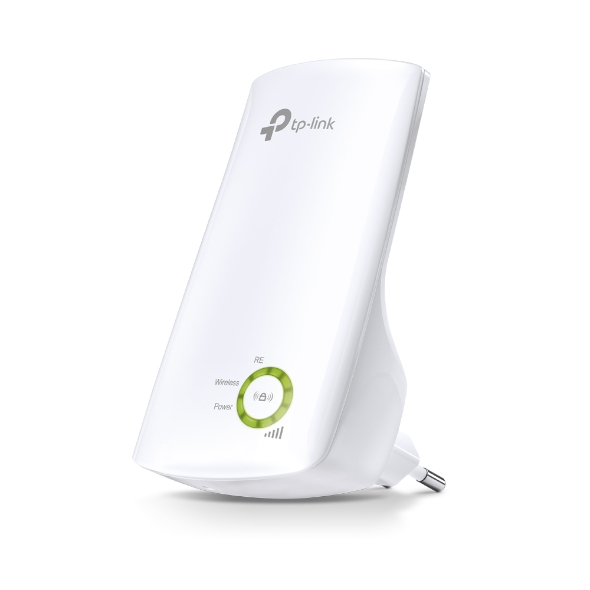 Беспроводной повторитель (репитер) TP-LINK TL-WA854RE (802.11b/g/n,2,4 ГГц до 300Mbps,2x2dBi)белый