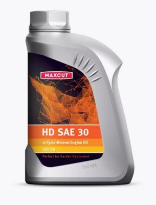 Масло 4-х тактное 1,0л. "SAE30" (MaxCut) API SG/CD