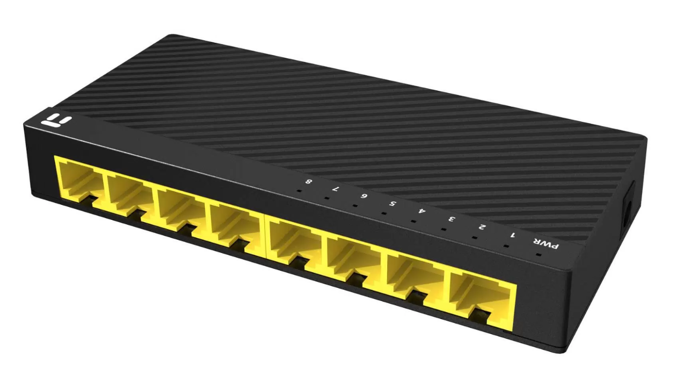 Коммутатор NETIS ST3108GC (8-портовый настольный коммутатор 10/100/1000 Мбит/с)