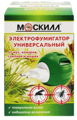 Москилл Электрофумигатор универс.для пластин и жидкостей (1060)