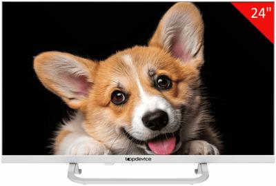 Телевизор 24" Topdevice TDTV24CS03HWE белый SmartTV Yandex
