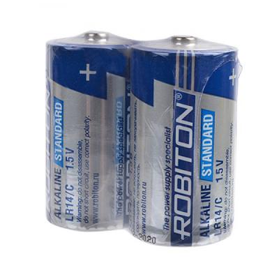 Батарейки Robiton LR14 тип C алкалиновые 2шт.
