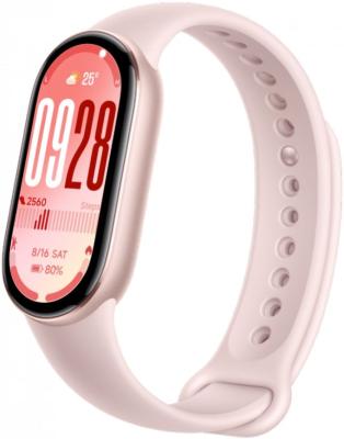 Фитнес-браслет Xiaomi Smart Band 10 Mystic Rose <1.72" AMOLED 520Х212 60Гц,BT 5.4,SpO2,233мАч,5ATM>